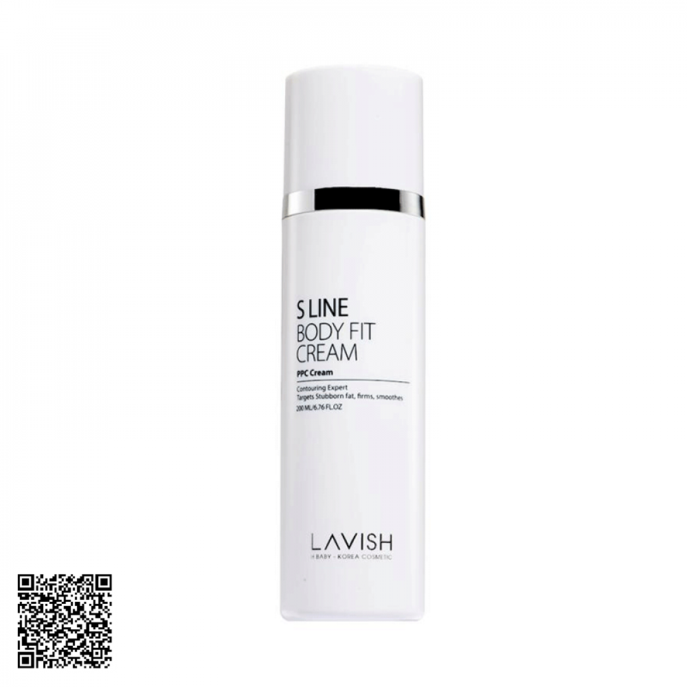 Kem Tan Mỡ Và Săn Cơ Bằng Nhiệt Lạnh S Line Body Fit Cream Lavish H Baby Hàn Quốc