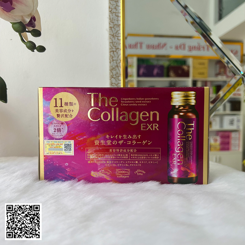 Nước Uống The Collagen EXR Shiseido Nhật Bản 10 Ngày Uống