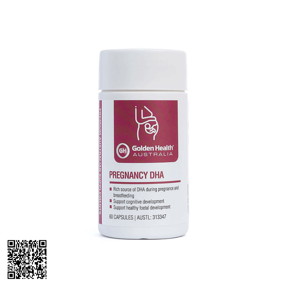 Viên Uống Pregnancy DHA Golden Health Bổ Sung DHA Cho Mẹ Bầu Của Úc 60 Viên