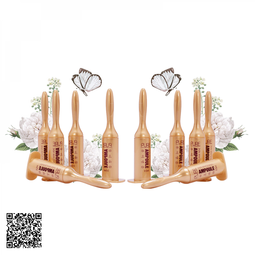 Tinh Chất Dưỡng Trắng Da Keo Ong Pure Skin Whitening Pure Ampoule Hàn Quốc 10 Ống