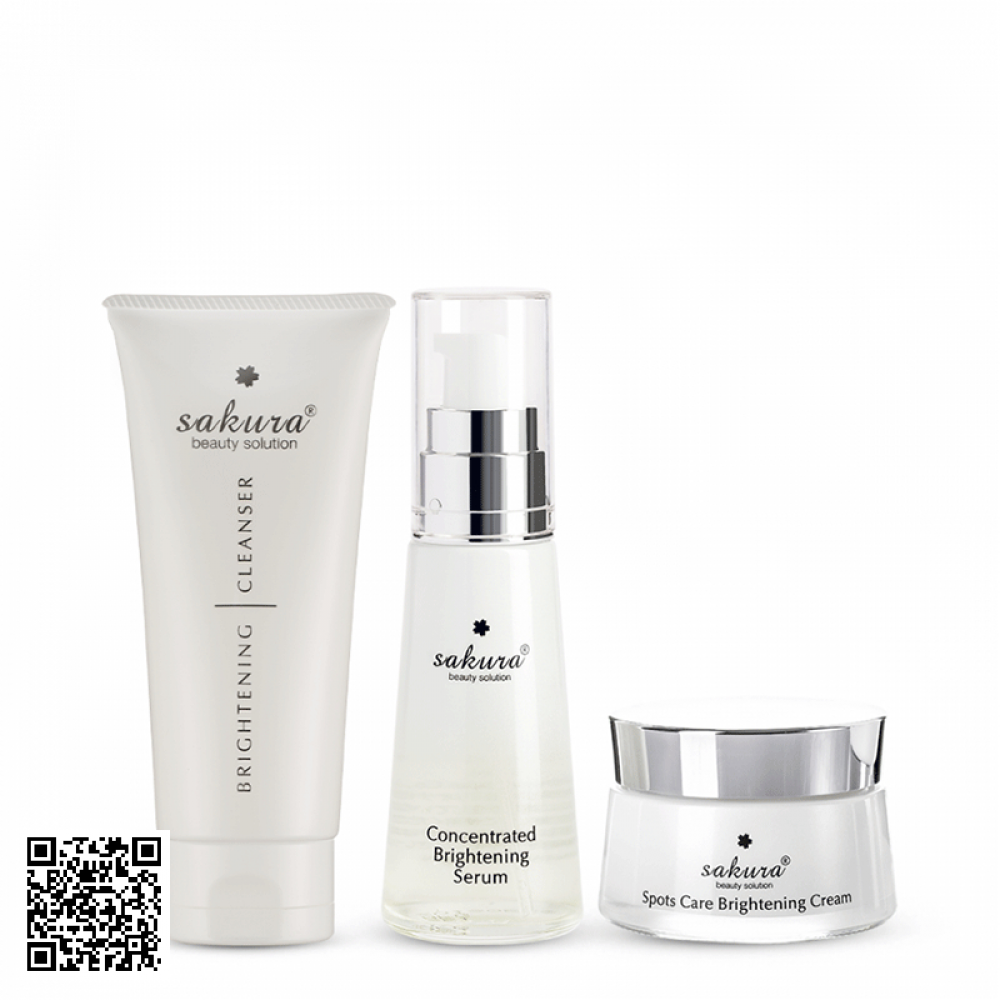 Combo Dưỡng Trắng Da Sakura Nhật Bản