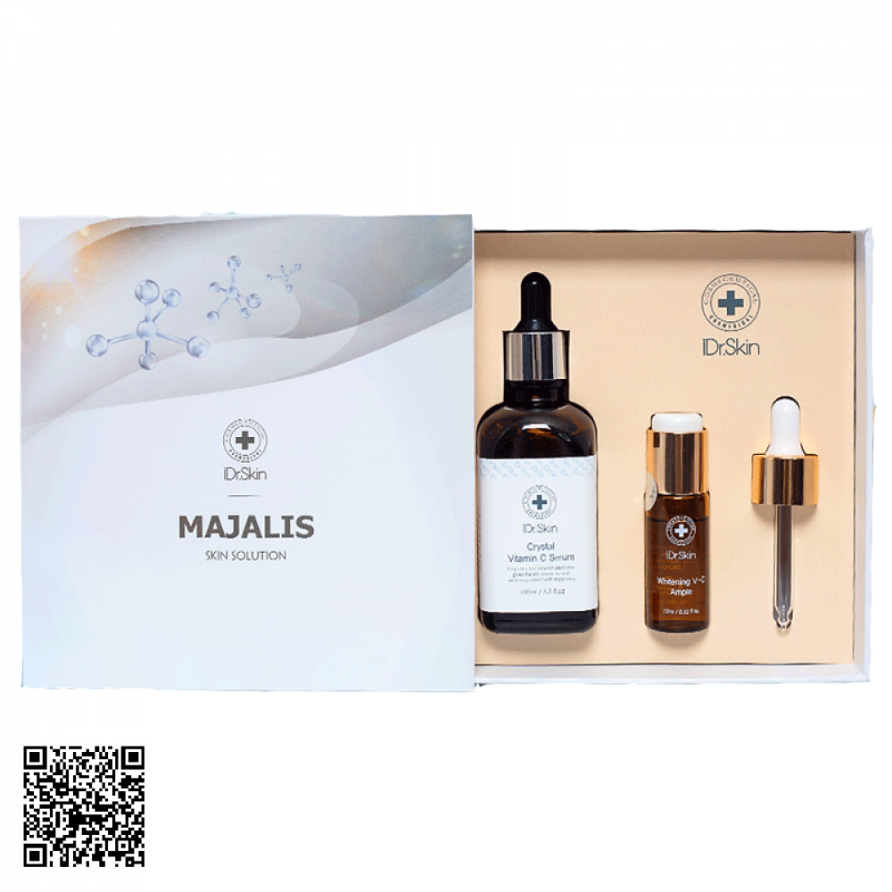 Bộ Trắng Sáng Da iDrSkin Majalis Skin Solutiom Hàn Quốc