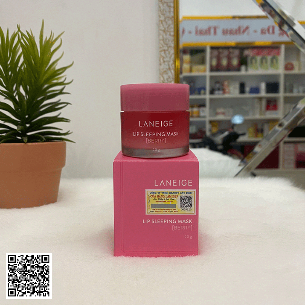 Mặt Nạ Ngủ Cho Môi Laneige Lip Sleeping Mask Berry Hàn Quốc 20g