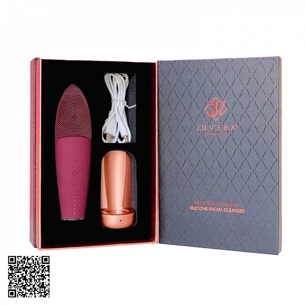 Máy Rửa Mặt Juvera S Coral Pink Limited Version Hàn Quốc