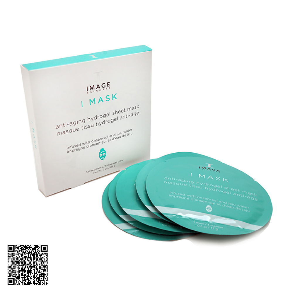 Mặt Nạ Sinh Học Hỗ Trợ Ngừa Lão Hóa Da Image Skincare I Mask Anti-Aging Hydrogel Sheet Mask Mỹ 1 Sheet