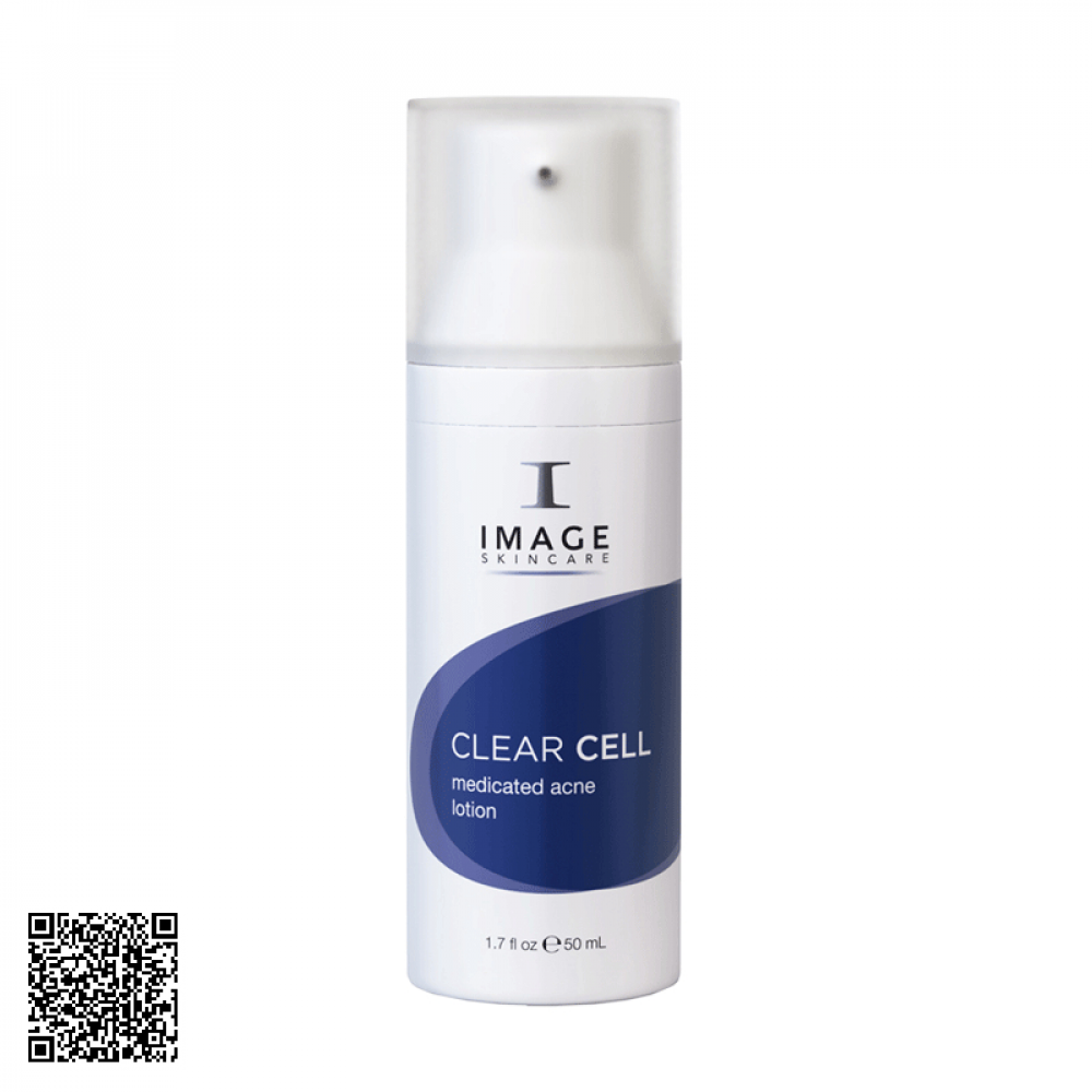 Lotion Điều Giảm Mụn Image Skincare Clear Cell Medicated Acne Lotion Mỹ 50ml