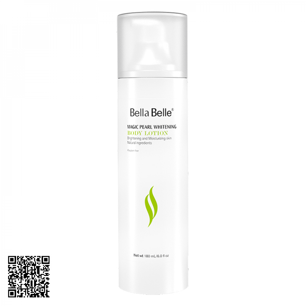 Kem Dưỡng Trắng Da Bella Belle Magic Pearl Whitening Body Lotion Pháp 180ml