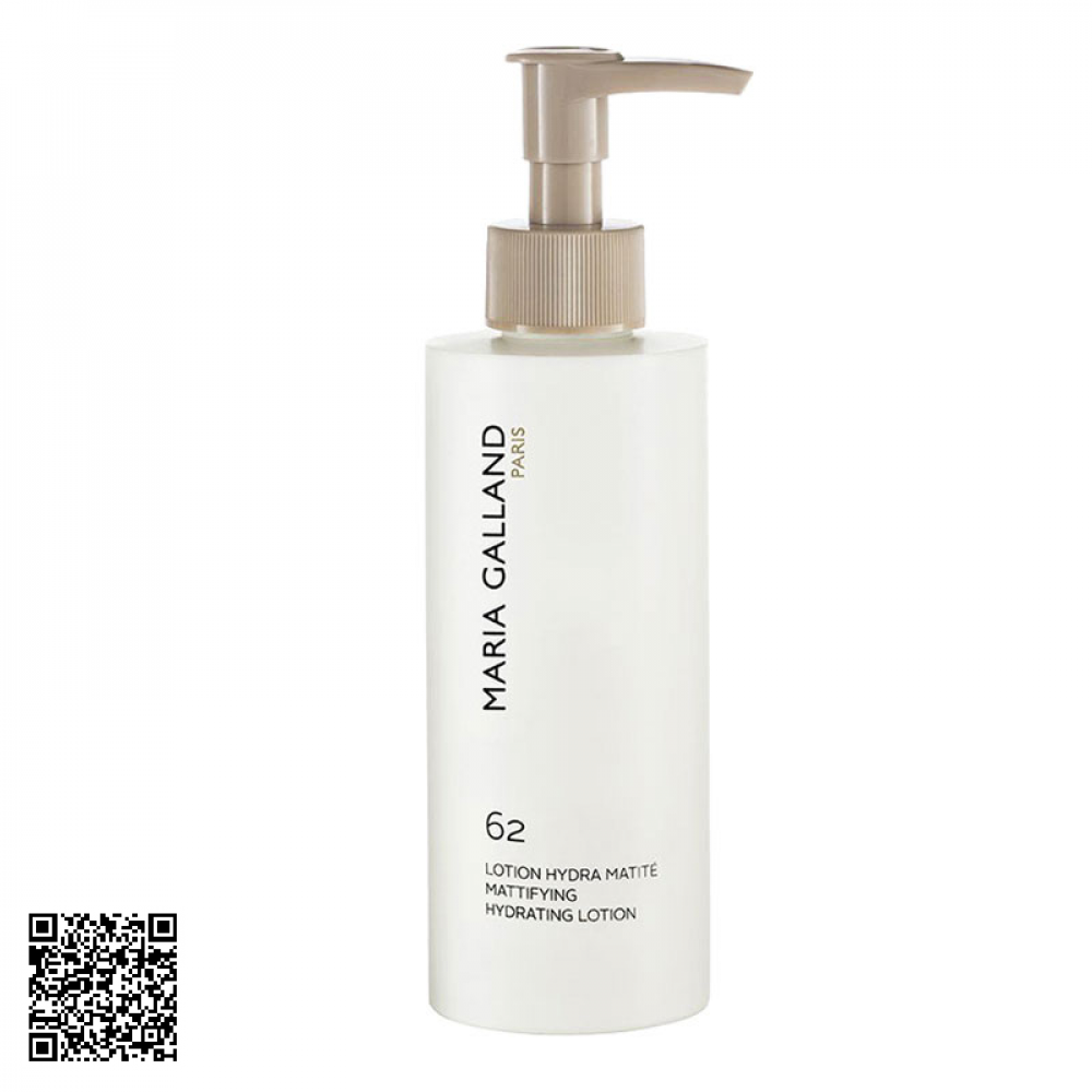 Nước Hoa Hồng Maria Galland 62 Mattifying Hydrating Lotion Pháp 200ml