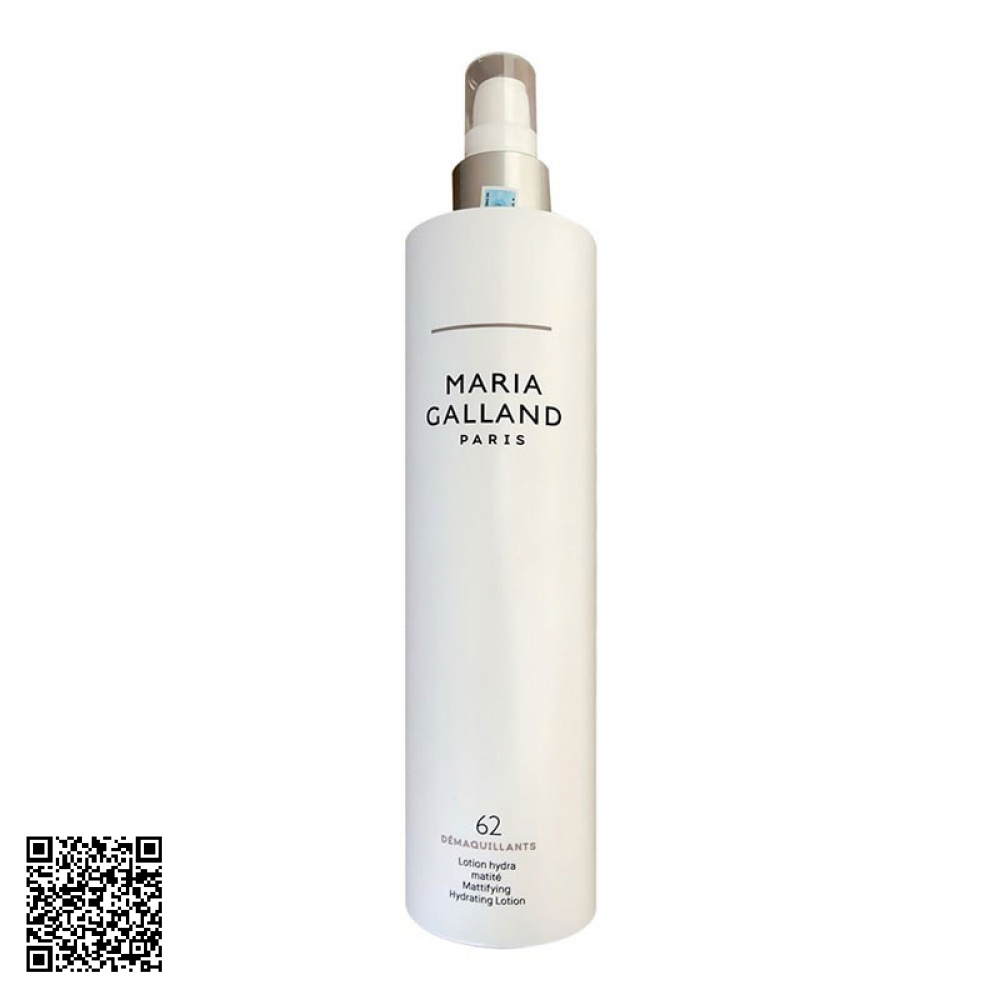 Nước Hoa Hồng Maria Galland 62 Mattifying Hydrating Lotion Pháp 400ml