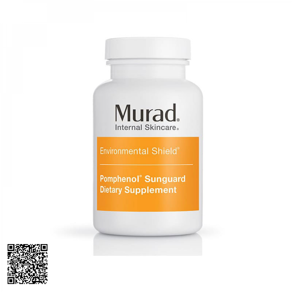 Viên Uống Chống Nắng Nội Sinh Murad Pomphenol Sunguard Dietary Supplement Mỹ 60 Viên