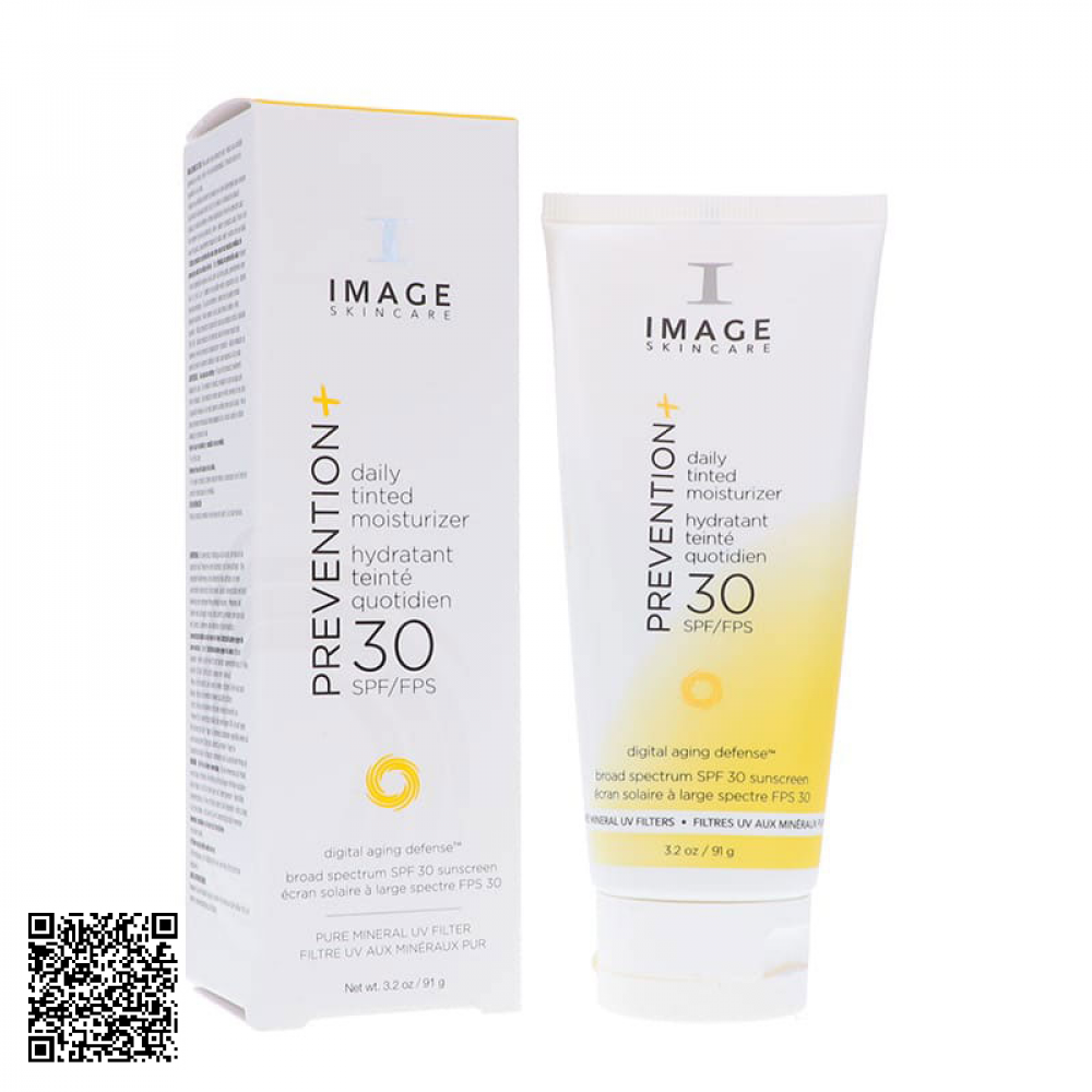 Kem Chống Nắng Image Skincare Prevention+ Daily Tinted Moisturiser SPF30 Mỹ 91gr