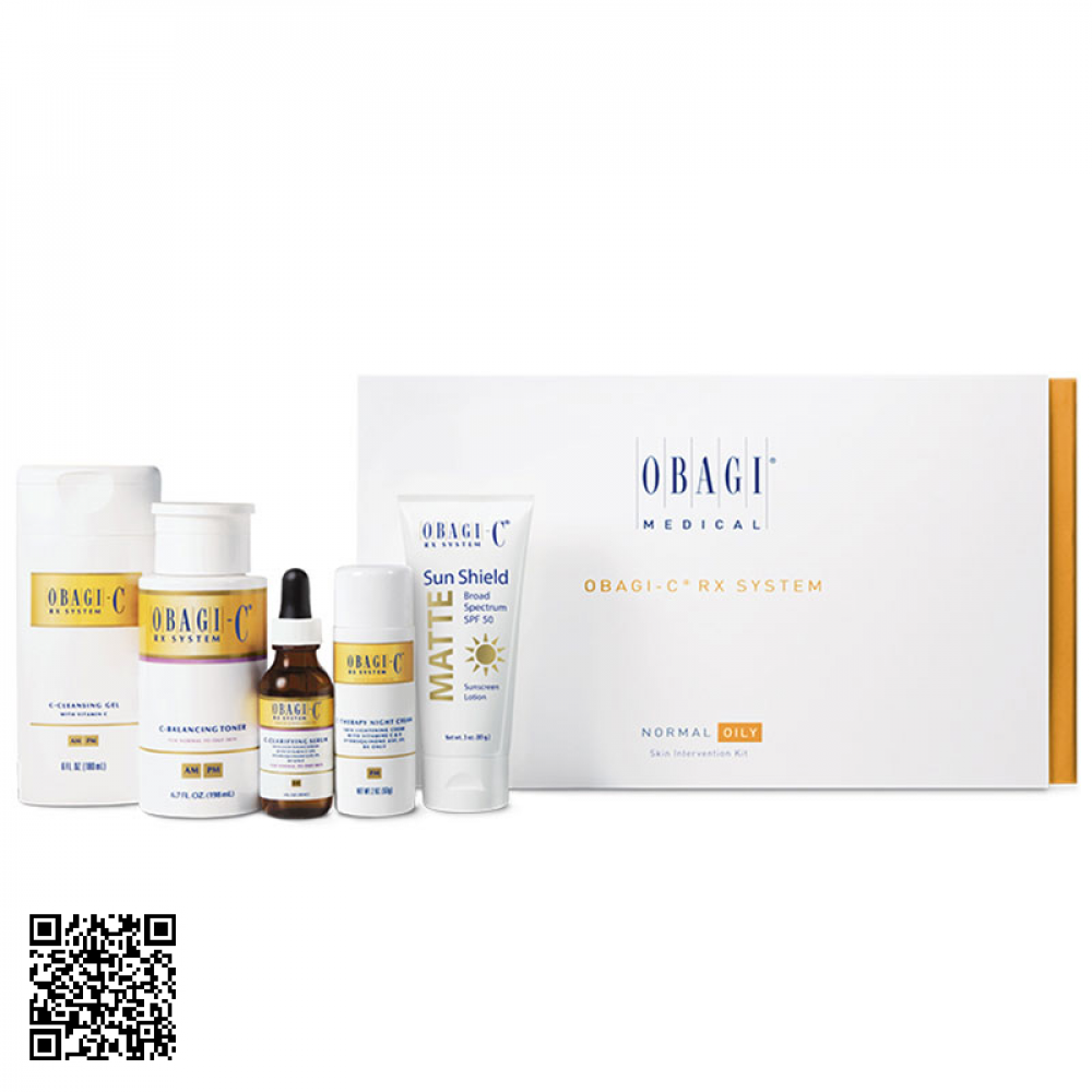 Bộ Kem Trẻ Hóa Da Obagi CRX System Norm-Dry Mỹ