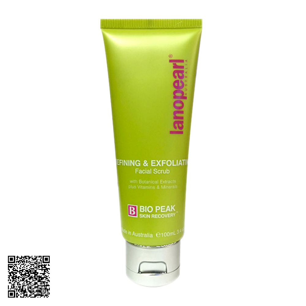 Tẩy Tế Bào Chết Lanopearl Refining & Exfollating Scrub Lanopearl Bio Peak Úc 100ml 