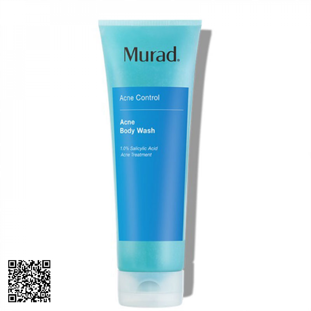 Gel Tắm Murad Acne Body Wash Kiểm Soát Mụn Cơ Thể Mỹ 250ml