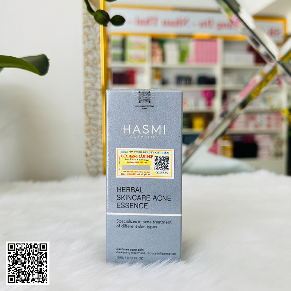 Serum Giảm Mụn Hasmi Herbal Skincare Acne Essence 10ml