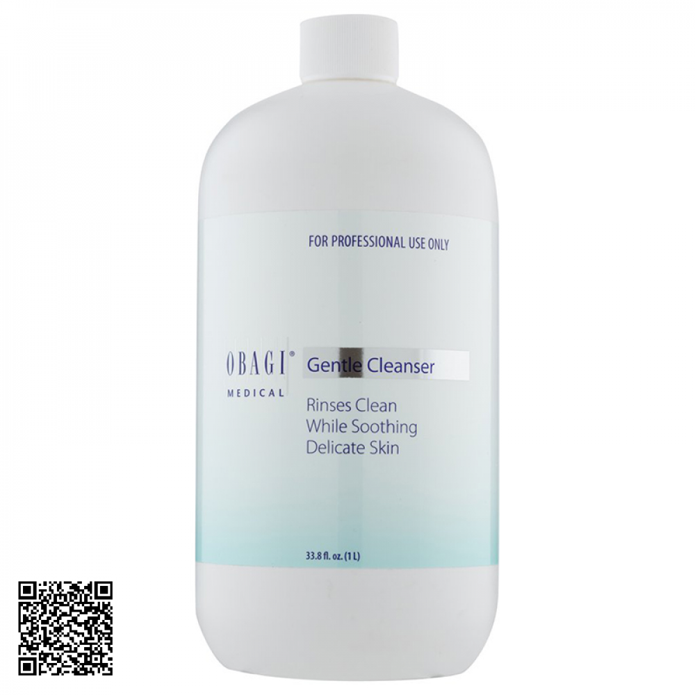 Sữa Rửa Mặt Dưỡng Ẩm Cho Da Khô Obagi Nu-Derm Gentle Cleanser Mỹ 1l