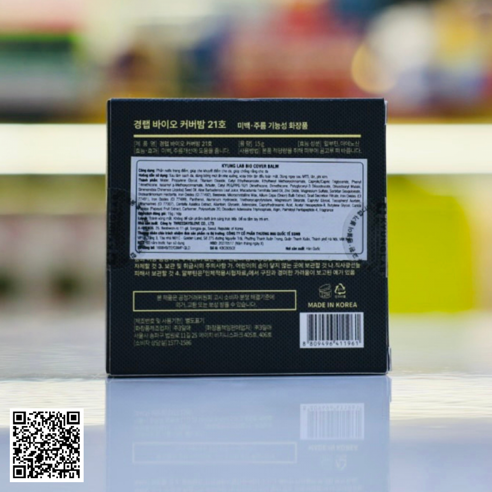 Phấn Nước Kyung Lab Cushion Bio Cover Balm Của Hàn Quốc