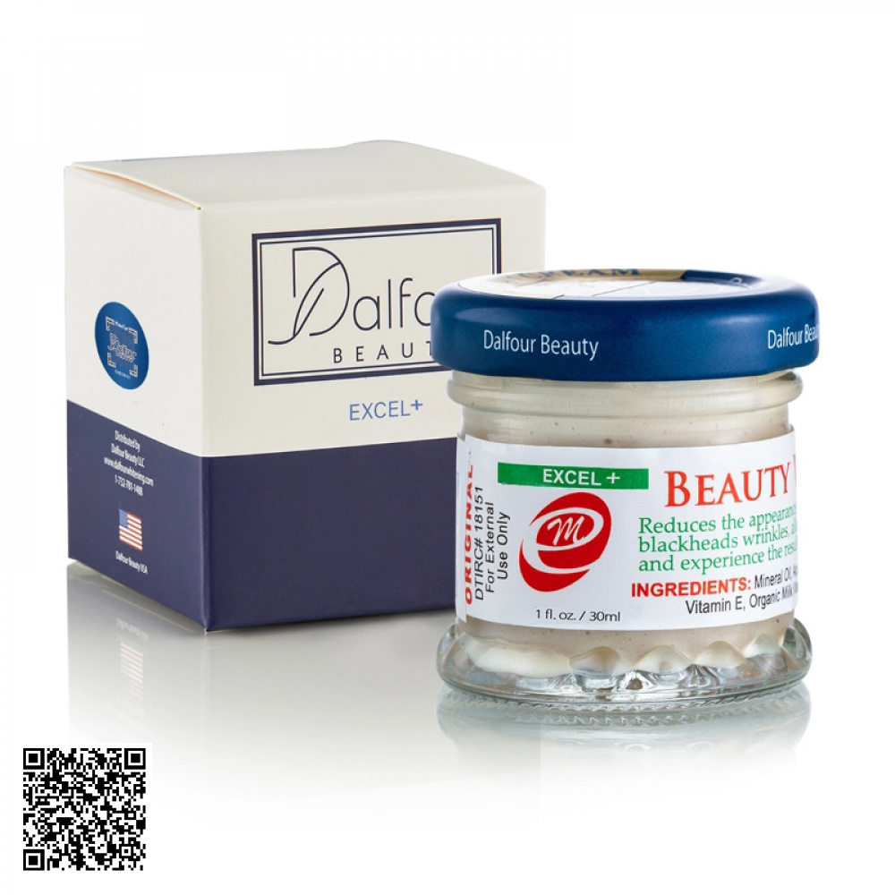 Kem Dalfour Beauty Whitening Excel+ Cream Trắng Da Mờ Nám Ban Đêm Dành Cho Da Thường Của Pháp 50gr