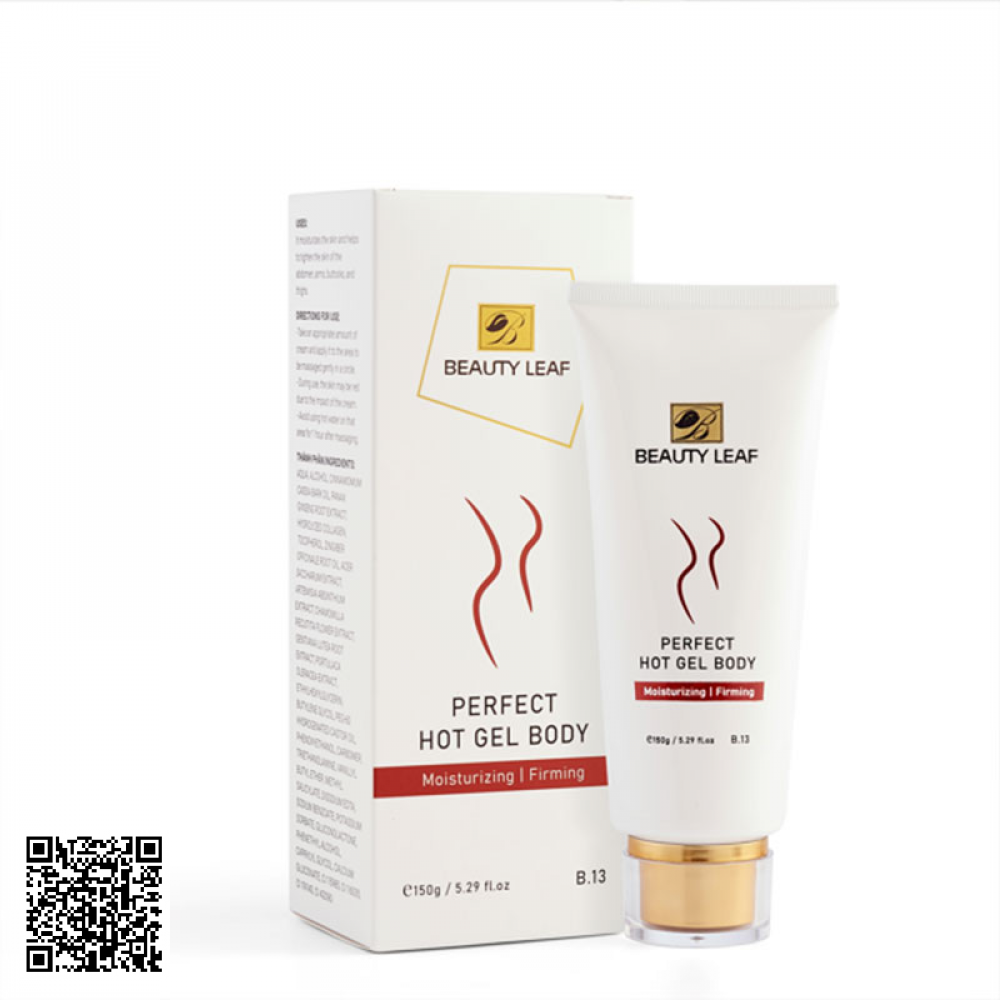 Kem Tan Mỡ Beauty Leaf Perfect Hot Gel Body Của Úc 150ml