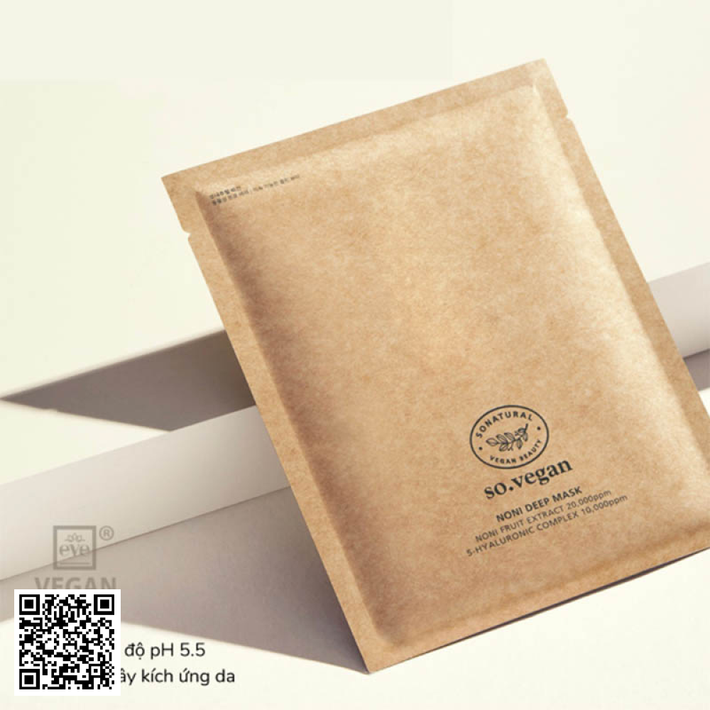 Mặt Nạ Cấp Ẩm Vegan Noni Của Hàn Quốc