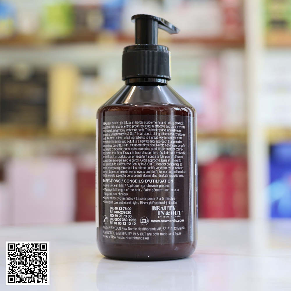 Bộ Gội Xả Hair Volume New Nordic Kích Thích Mọc Tóc Của Thuỵ Điển