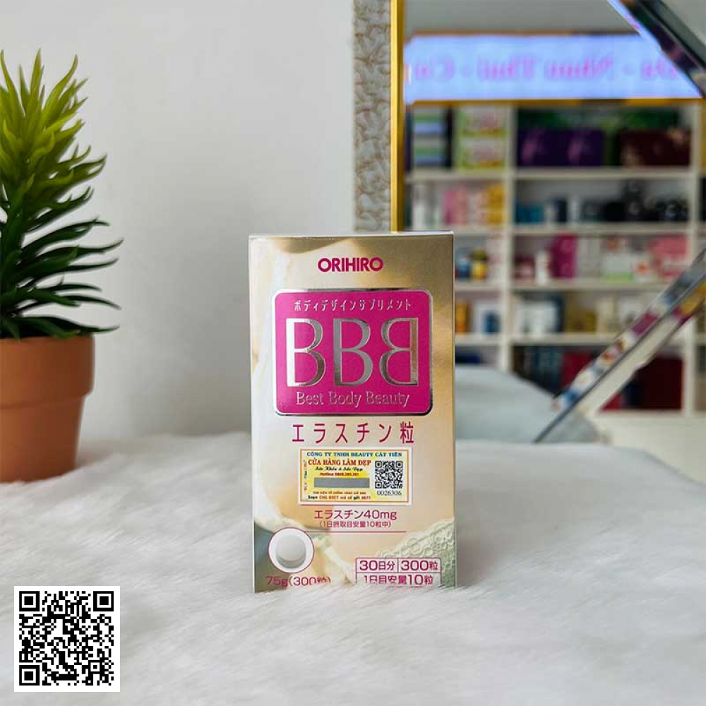 Viên Uống Nở Ngực BBB Orihiro Của Nhật 300 Viên