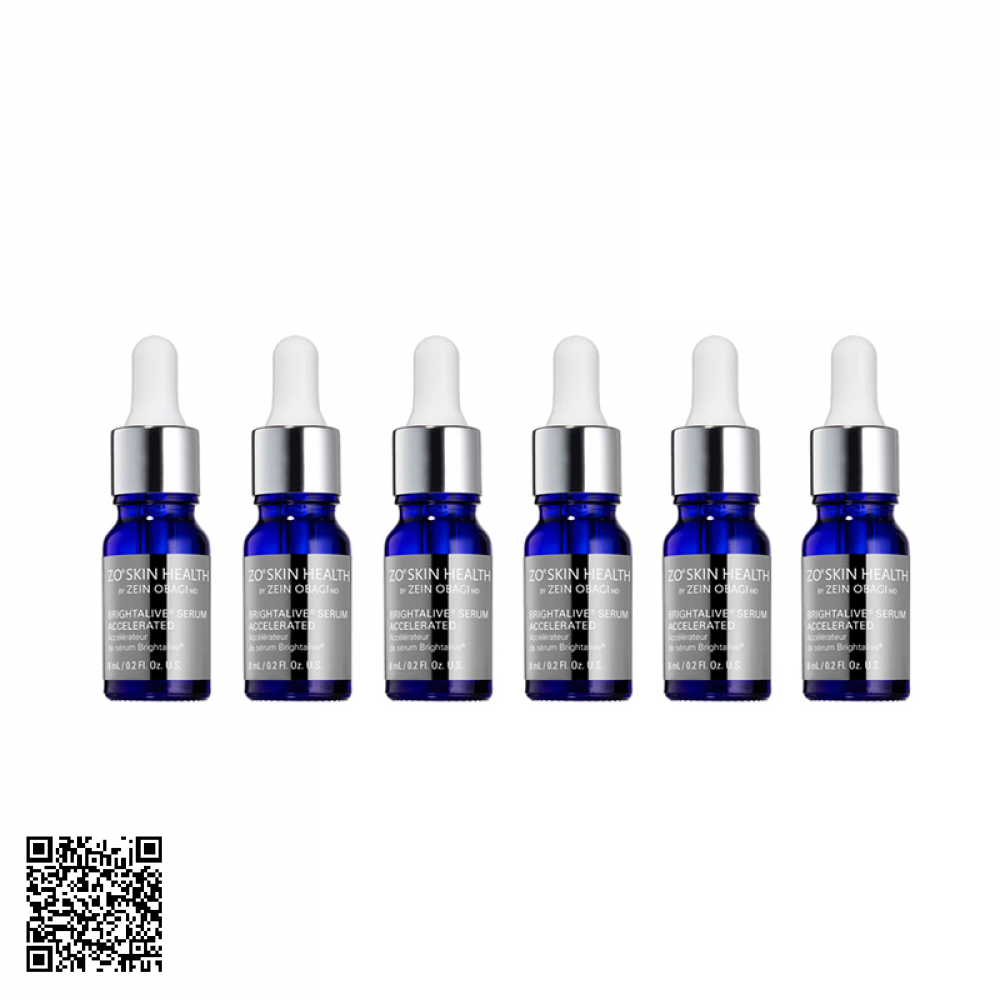 Tinh Chất Trắng Sáng Da ZO Brightalive Serum Accelerated Của Mỹ 6 Lọ/Hộp