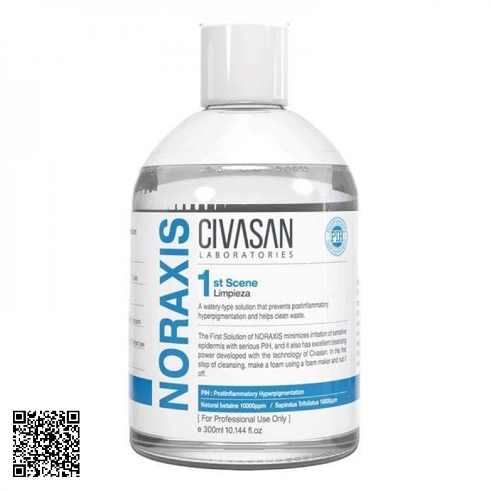 Nước Tẩy Trang Cho Da Nhạy Cảm Civasan Noraxis 1st Scene Limpieza 300ml