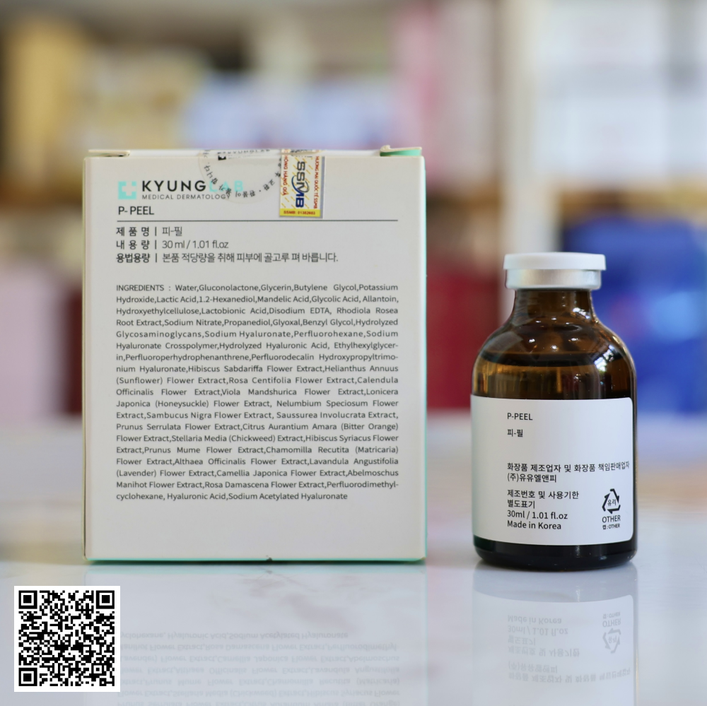 Bộ Đôi Thay Da Sinh Học Kyung lab P-Peel + Neutralizer Của Hàn Quốc