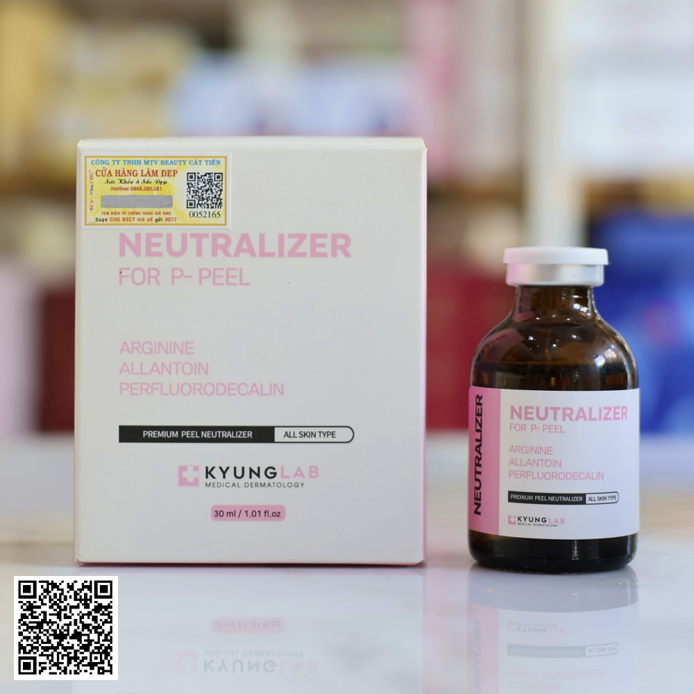 Bộ Đôi Thay Da Sinh Học Kyung lab P-Peel + Neutralizer Của Hàn Quốc