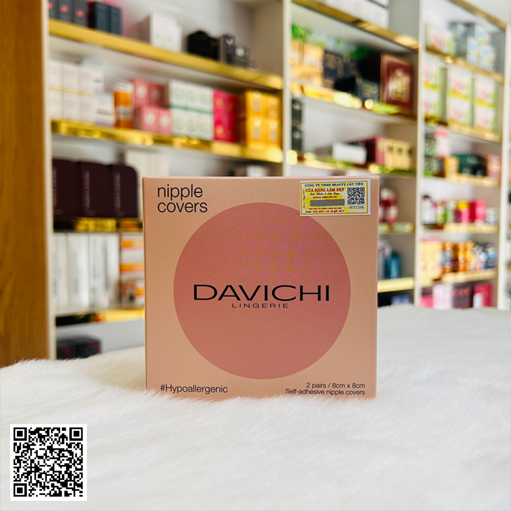 Miếng Dán Ngực Nâng Ngực Silicone Davichi Nhiệt Tự Thân 