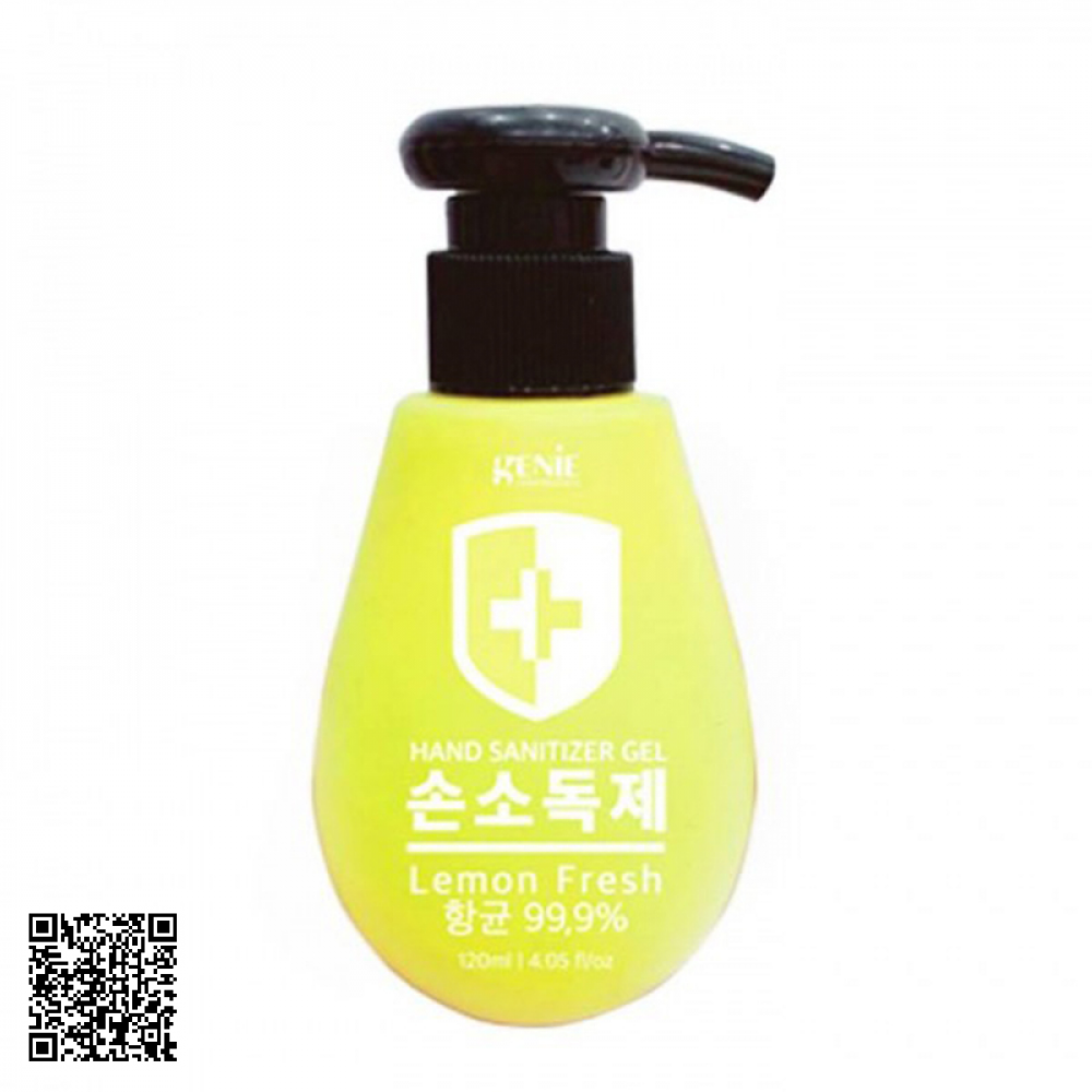 Gel Rửa Tay Chanh Genie Lemon Fresh Của Hàn Quốc 120ml