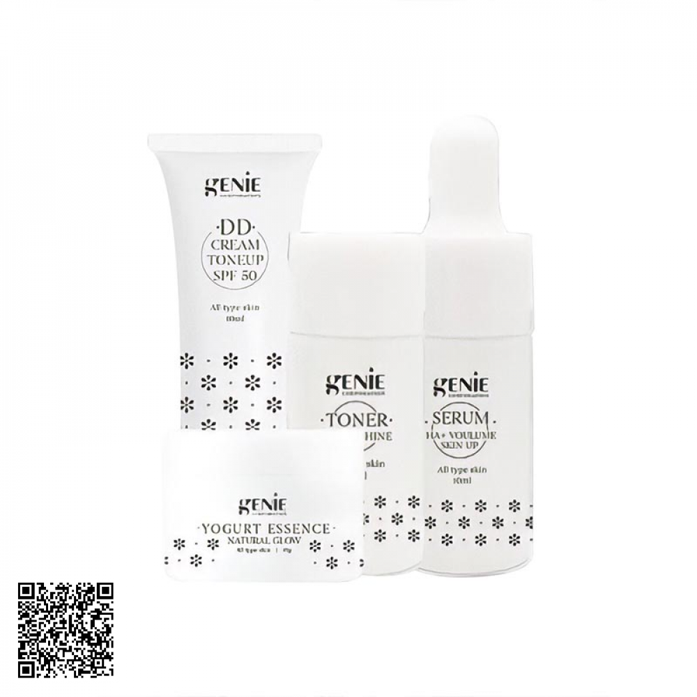 Bộ Dưỡng Ẩm Trắng Mịn Da Genie Revital Ultimate Line Special Gift Set Của Hàn Quốc