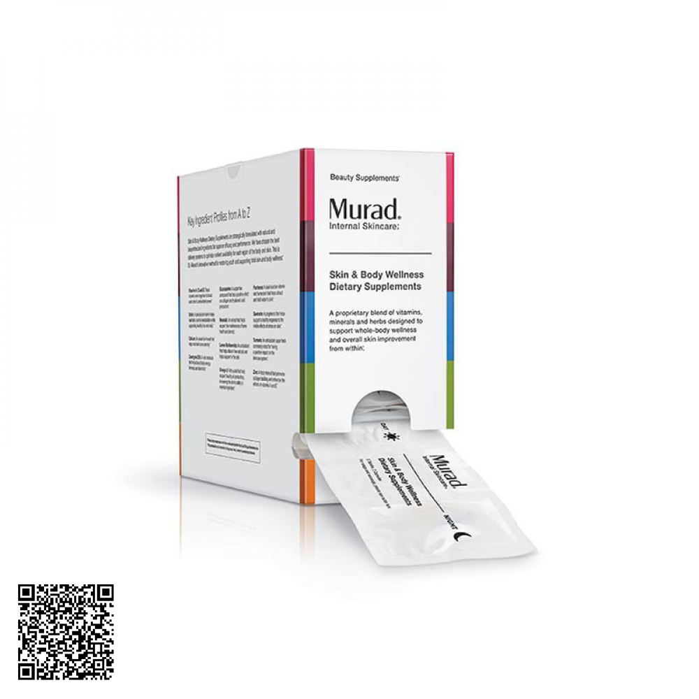 Viên Uống Trắng Da Mờ Nám Murad Skin Body Wellness Dietary Supplements Của Mỹ