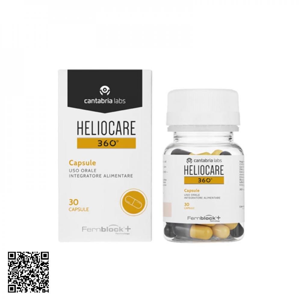 Viên Uống Chống Nắng Nội Sinh Heliocare Oral 360 Của Tây Ban Nha 30 Viên