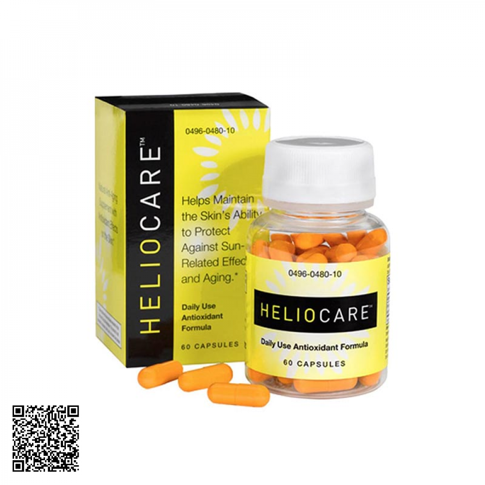 Viên Uống Chống Nắng Heliocare Daily Use Antioxidant Formula Của Tây Ban Nha 60 Viên