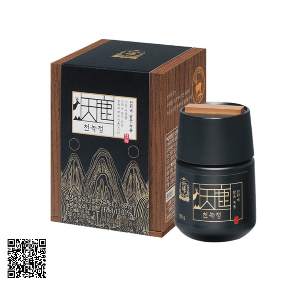 Cao Hồng Sâm Nhung Hươu KGC Cheon Nok Sam Extract Của Hàn Quốc 180g