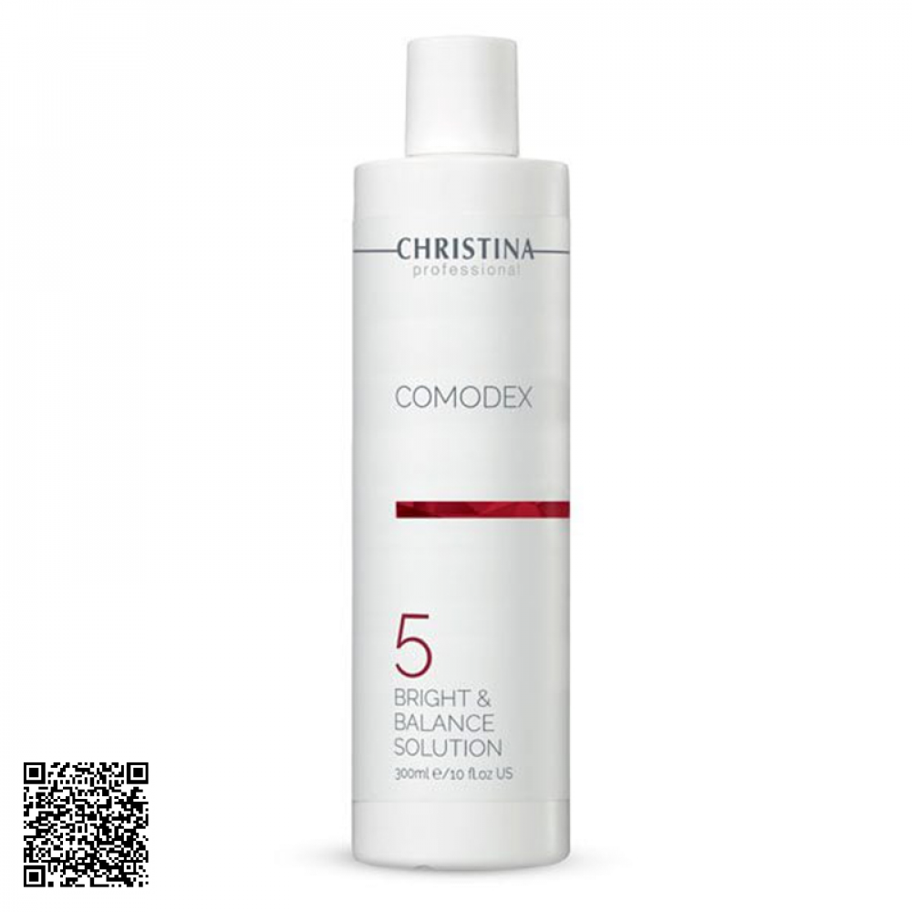 Dung Dịch Làm Sáng Cân Bằng Da Christina Comodex 5 Bright & Balance Solution 300ml