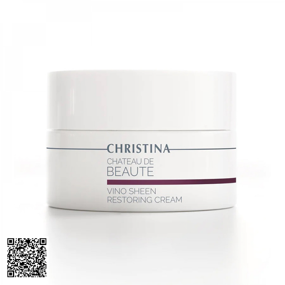 Kem Hỗ Trợ Ngừa Lão Hóa Christina Chateau De Beaute Vino Sheen Restoring Cream 50ml