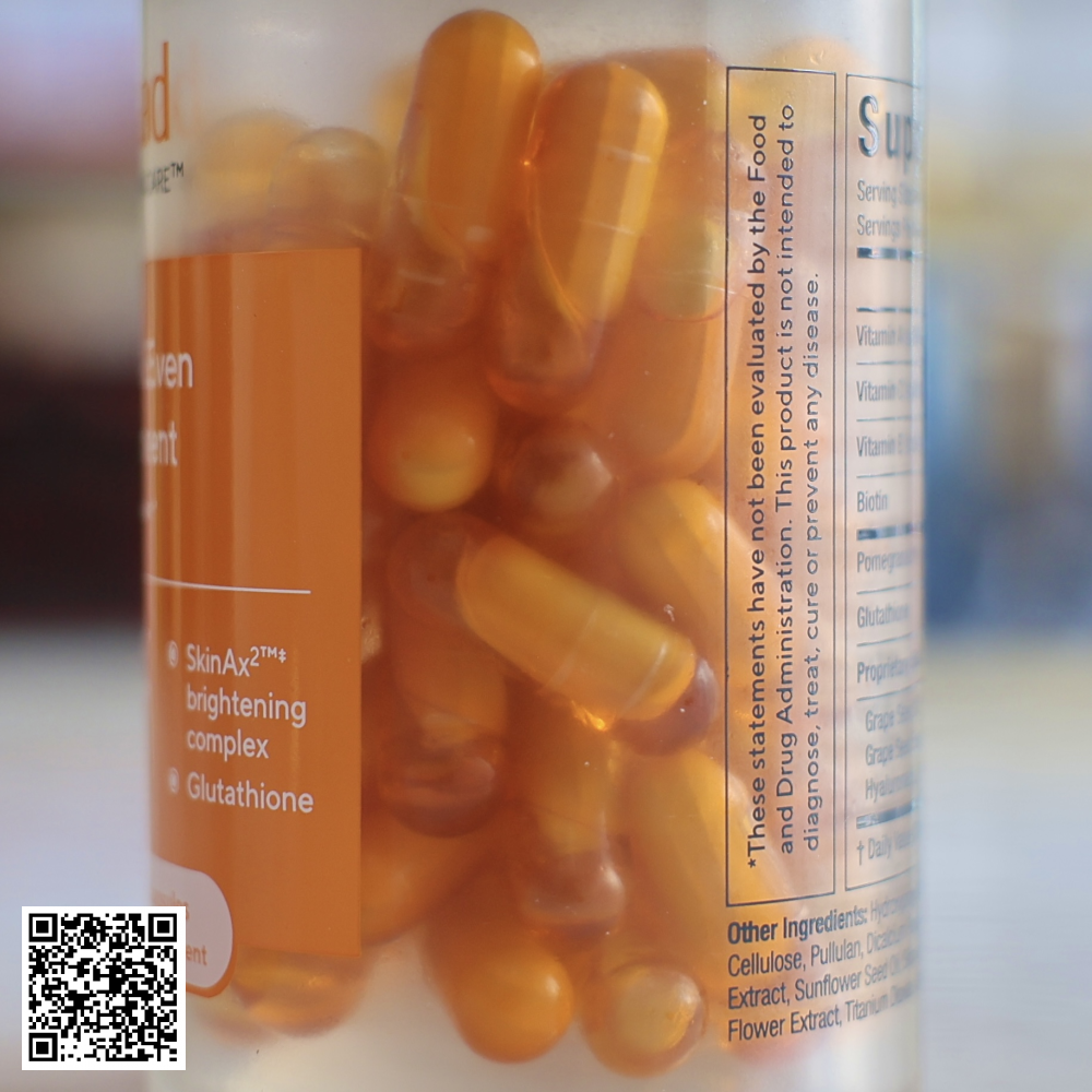 Viên Uống Chống Nắng Murad Bright & Even Supplement Từ Mỹ 60 Viên