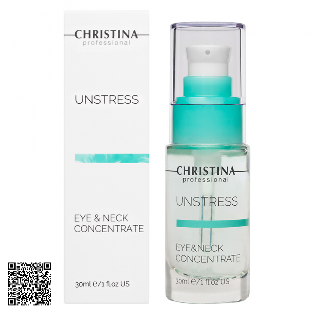 Tinh Chất Trẻ Hóa Da Vùng Mắt Và Cổ Christina Unstress Eye&Neck Concentrate 30ml