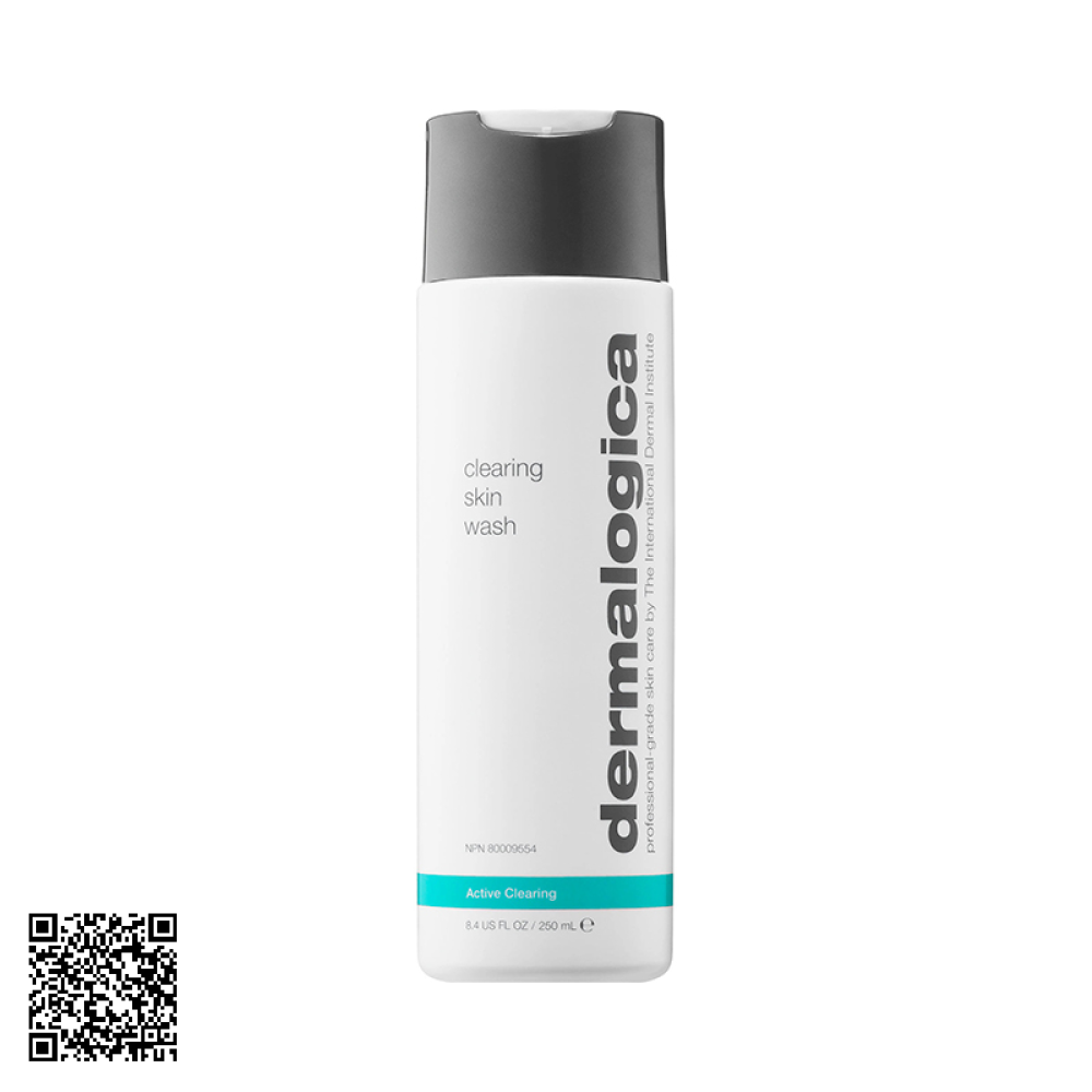 Sữa Rửa Mặt Cho Da Dầu Mụn Dermalogica Clearing Skin Wash Từ Mỹ 250ml