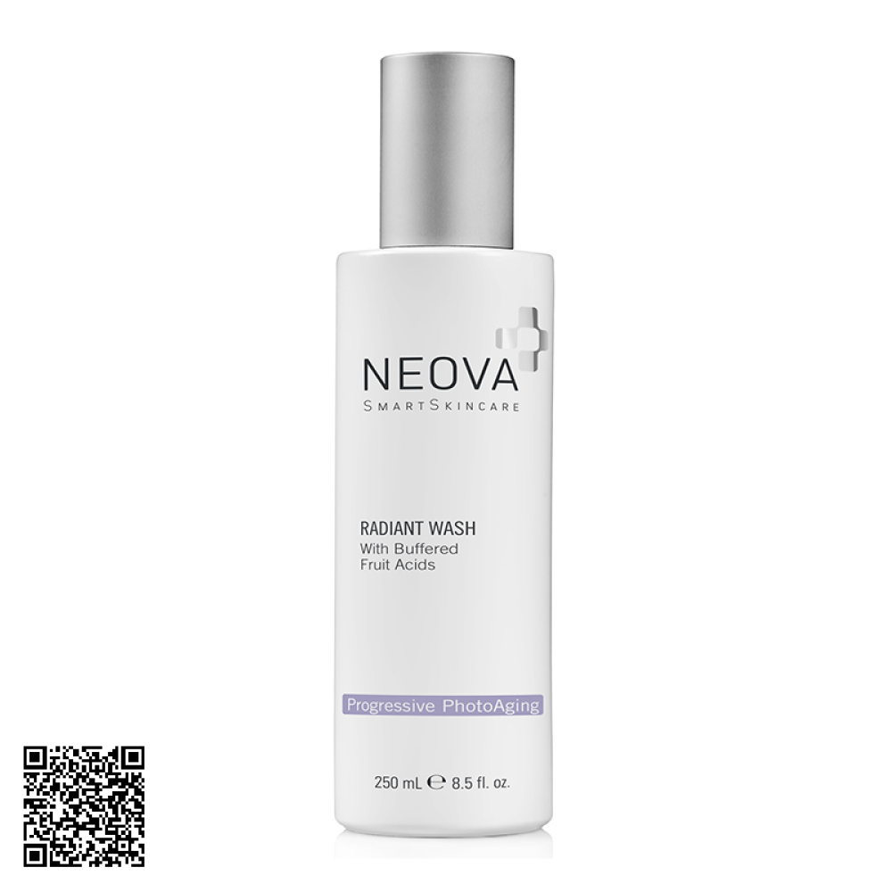 Sữa Rửa Mặt Neova Progressive PhotoAging Radiant Wash Từ Mỹ 250ml