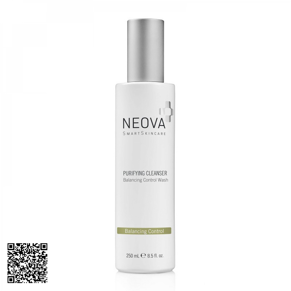 Sữa Rửa Mặt Cho Da Dầu Mụn Neova Balancing Control Purifying Cleanser Từ Mỹ 250ml