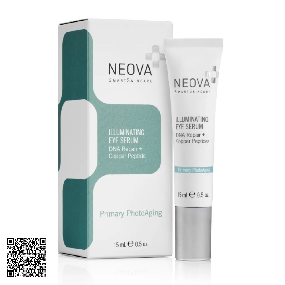 Serum Giảm Bọng Mắt, Quầng Thâm Neova Primary PhotoAging Illuminating Eye Serum Từ Mỹ 15ml