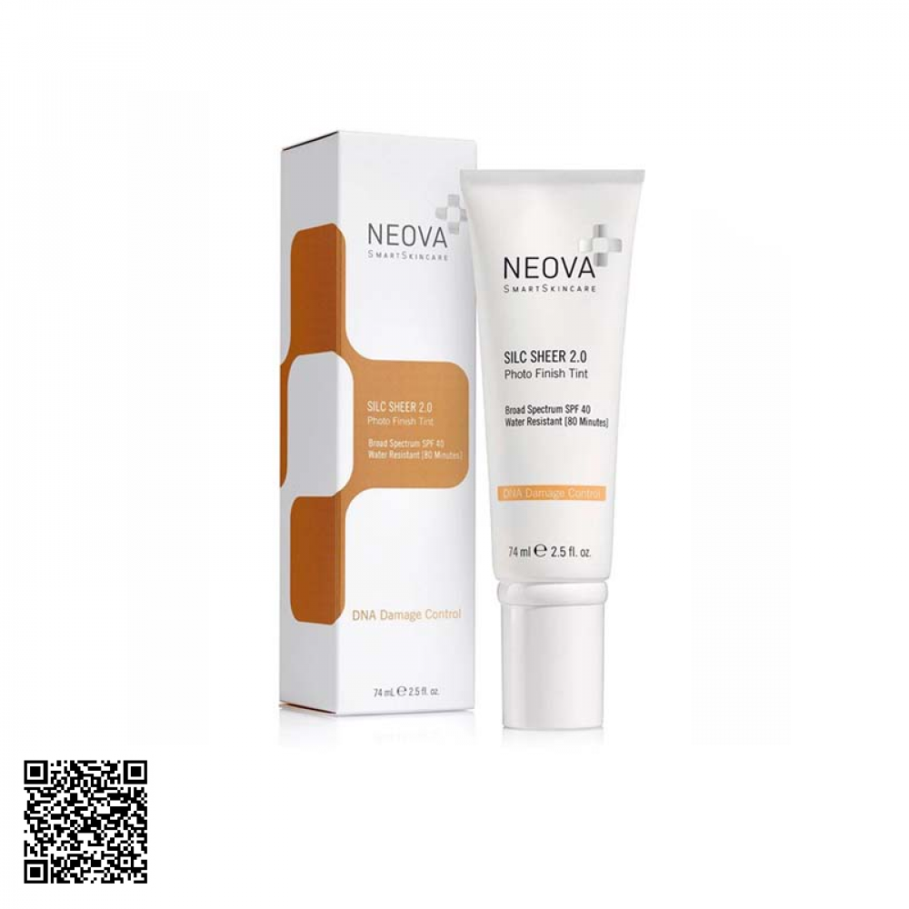Kem Chống Nắng Neova Silc Sheer 2.0 Photo Finish Tint SPF50 Từ Mỹ 74ml