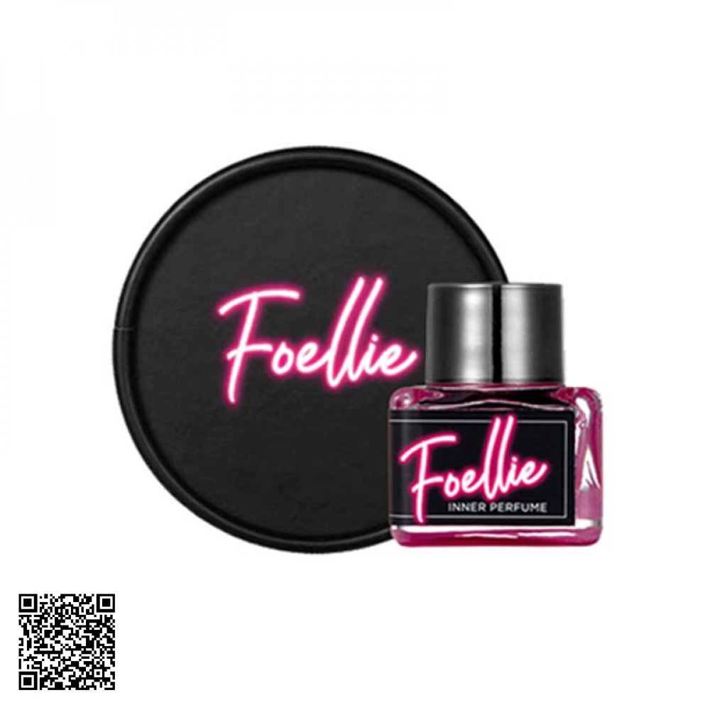 Nước Hoa Vùng Kín Foellie Noir Hương Hoa Hồng Đen Từ Hàn Quốc 5ml
