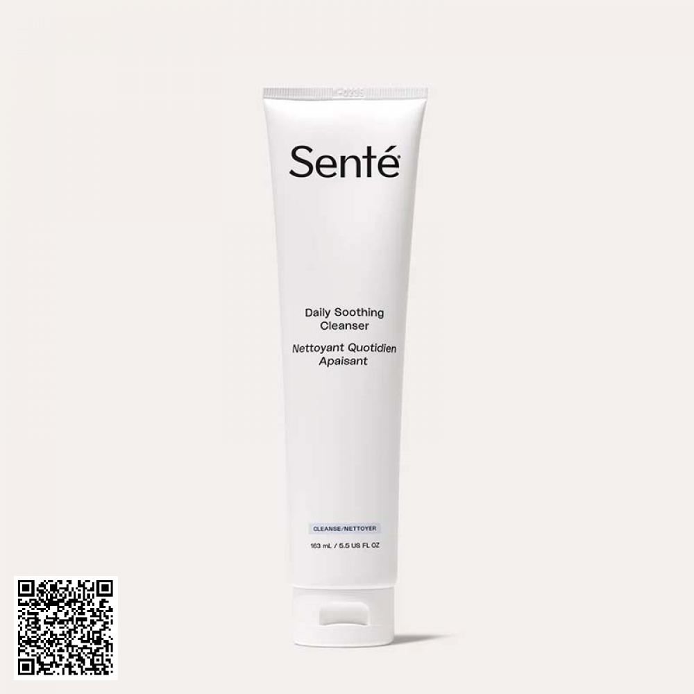 Sữa Rửa Mặt Dịu Nhẹ Cho Da Nhạy Cảm Sente Daily Soothing Cleanser Từ Mỹ 163ml