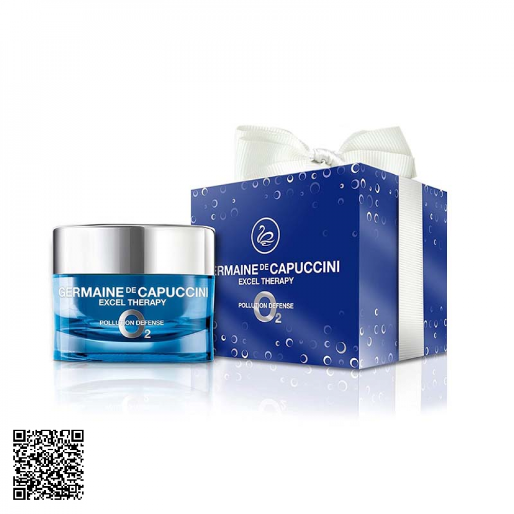 Kem Cung Cấp Oxy, Đào Thải Độc Tố Germaine De Capuccini Excel Therapy O2 Continuous Defense 50ml