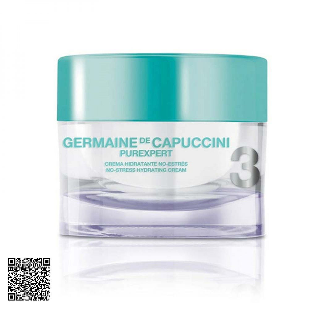Kem Dưỡng Cấp Nước Germaine De Capuccini Purexpert No-Stress Hydrating Cream 50ml